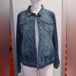 Ruff Hewn Blue Denim Jean Jacket